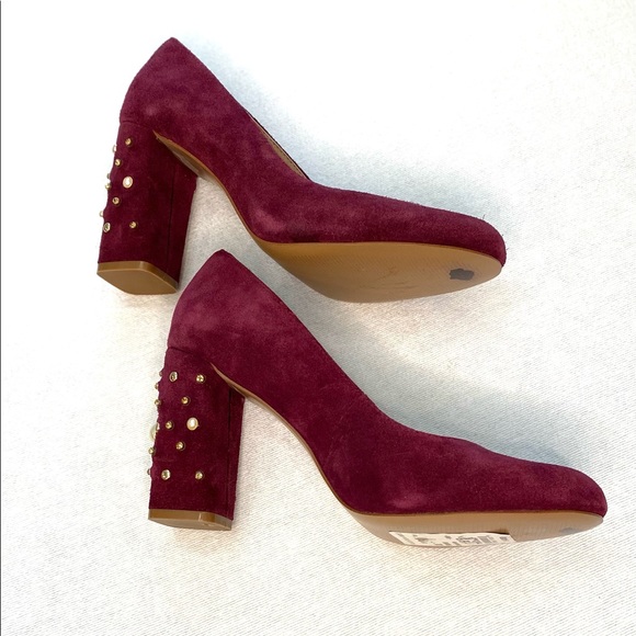 EUC Bettye Fuller brand jeweled platform heels - Picture 4 of 13